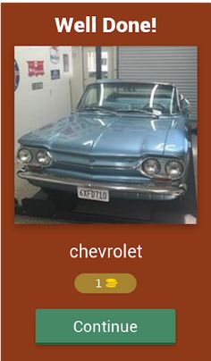 Classic Car online quiz games - Screenshot 2