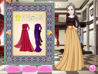 تلبيس بنات بالحجاب - صالون خاص - Screenshot 2