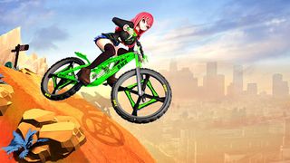 Tricky BMX Track Stunts Racing - Screenshot 1