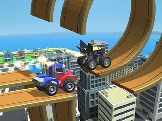 Stunt Racing Car - Sky Driving - Screenshot 1