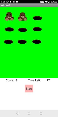 Mole Mash - Screenshot 1