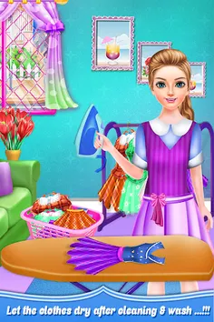 School Girls Weekend at Home - Screenshot 3