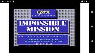 Impossible Mission C64 - Screenshot 1