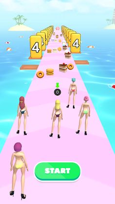 Girl Rush Royale - Screenshot 1