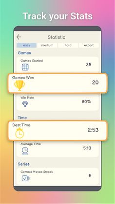 Sudoku - Hard, Medium, Easy - Screenshot 4