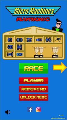 Micro Machines Mania - Screenshot 2