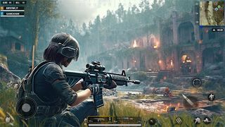 BattleStrike Commando Gun Game - Screenshot 1