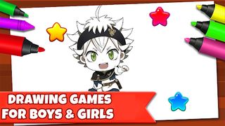 BLACK CLOVER Clover coloring - Screenshot 3