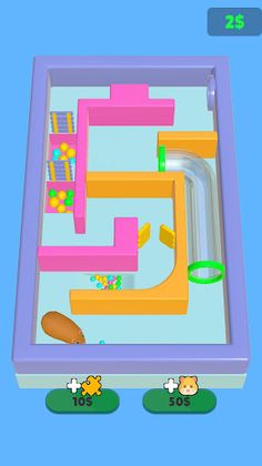 Hamster Maze Idle - Screenshot 1