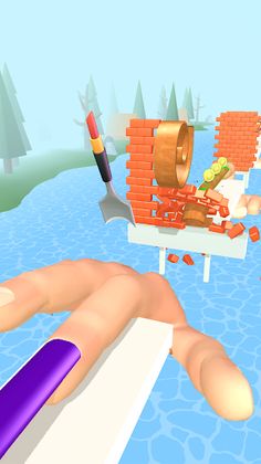 Nail Roll - Screenshot 1