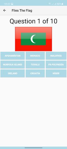 Flag Quiz All Country - Screenshot 2