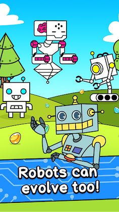 Robot Evolution - Clicker Game - Screenshot 1