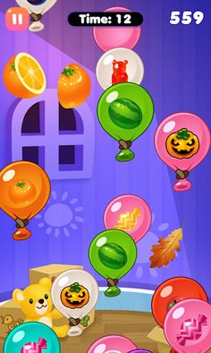 Balloon Pop Fruit Smash - Screenshot 4