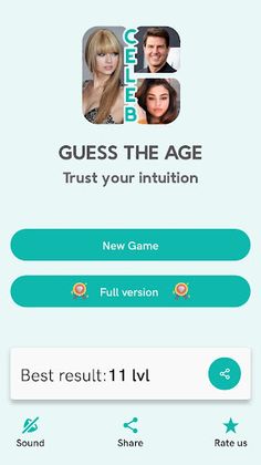 Guess The Celebrities Age - Screenshot 3
