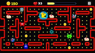 Pac Classic: Maze Jump - Screenshot 1