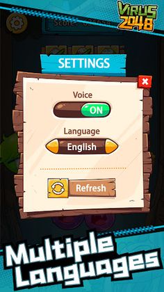 Virus 2048 - Screenshot 1