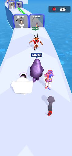 Merge Monster: Pomni Grima Ski - Screenshot 3