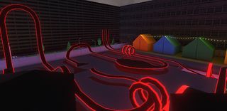 Neon Roller Coaster VR - Screenshot 3