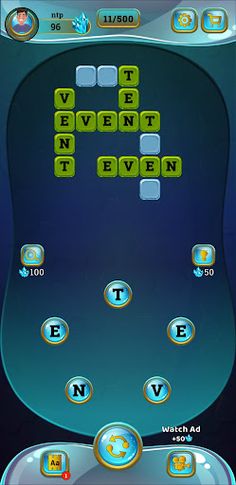 Word Hunter - Crossword Puzzle - Screenshot 3