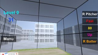 Baseball Batting Cage -3D - Screenshot 2