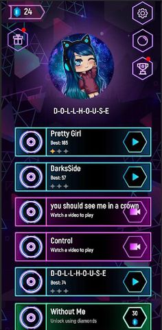 Gacha Music Life: Hop Tiles - Screenshot 1