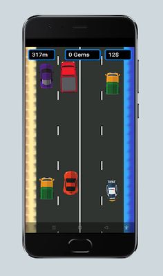 Car racing highway - Screenshot 1