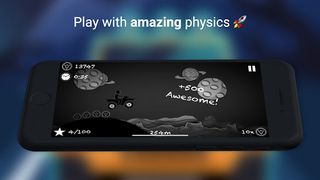 Hill Racing 2D: Night Climb - Screenshot 1