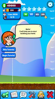 Hotel Manager - Tycoon Game - Screenshot 1