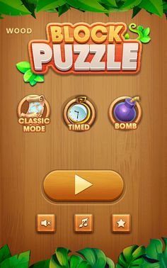 Classic Wood Block Puzzle Game - Screenshot 1