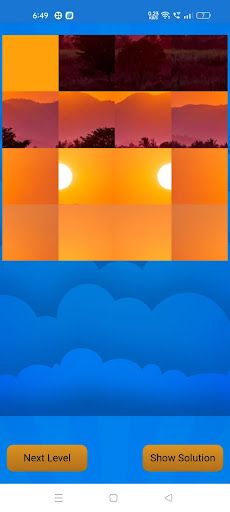 15 Puzzle Scenery - Screenshot 2