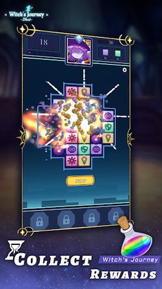 Witch's Journey Blast - Screenshot 4