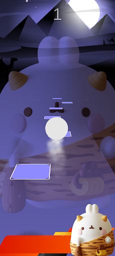 Funny Molang Tile Hop - Screenshot 4
