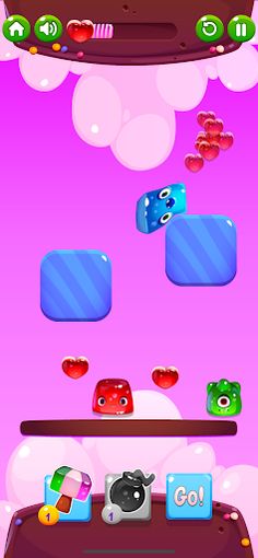 Red & Blue Blob Lover - Screenshot 2