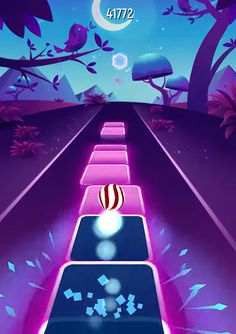 Mikecrack Tiles Hop Beat Game - Screenshot 2