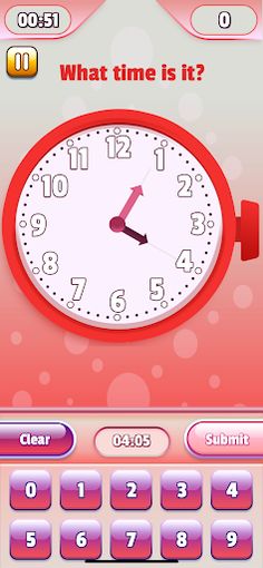 Mathletix Time Teller - Screenshot 4