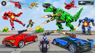 Dino Robot Transform Car Games - Screenshot 2