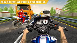 Highway Traffic Bike Race Moto - Screenshot 2