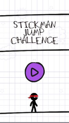stickman jump challenge - Screenshot 1