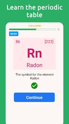 Chemistry: Periodic Table Quiz - Screenshot 2