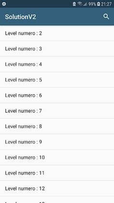 حلول كلمات اللعبة الرائعة كراش - Screenshot 1