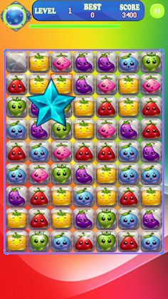 VegCandies Sweet Puzzle - Screenshot 2