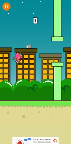 Apple and Onion flying game - Screenshot 3