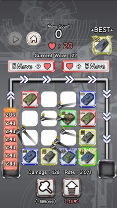 4x4 Merge Defense - Screenshot 2