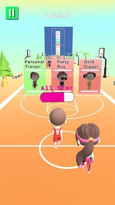 Basketball Career Run - Screenshot 2