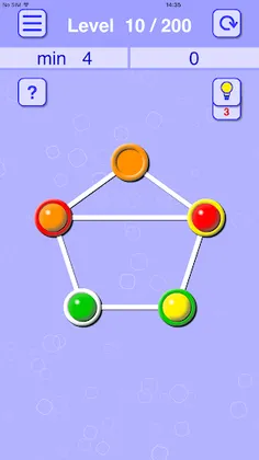 Balls Lines Holes:Slide Puzzle - Screenshot 1