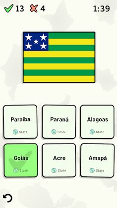 States of Brazil Quiz - Screenshot 2