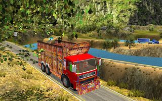 Hill Cargo Truck Driving Game - Screenshot 3