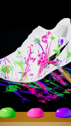Splash Paint Sneaker - Screenshot 1