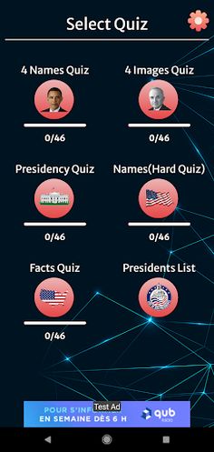 US Presidents Quiz - Screenshot 2
