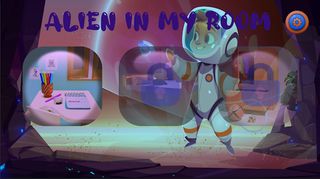 Alien in my Room: puzzle game - Screenshot 1